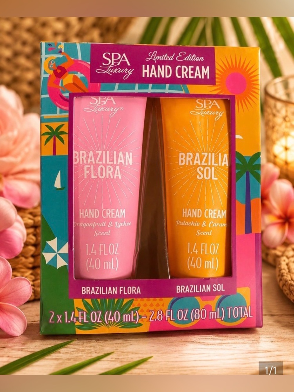 SPA Luxury Limited Edition
Hand Cream Duo NWT